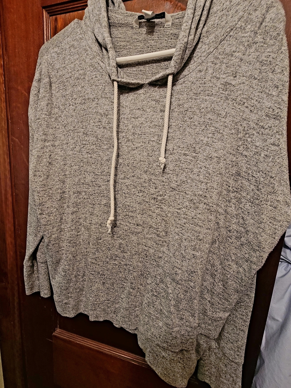 American Eagle Outfitters Gray Pullover Hoodie